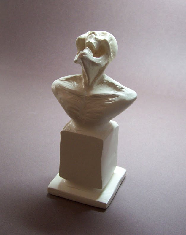 Justin Hart Illustration & Design Zombie Bust & Skullclops Head