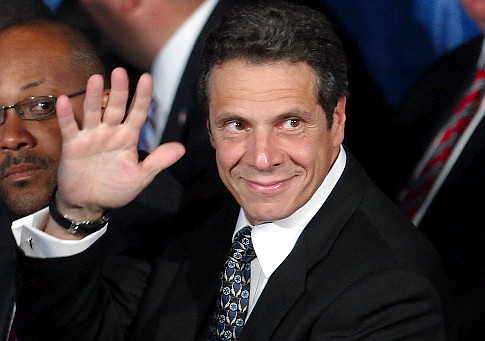 candidate Andrew Cuomo has