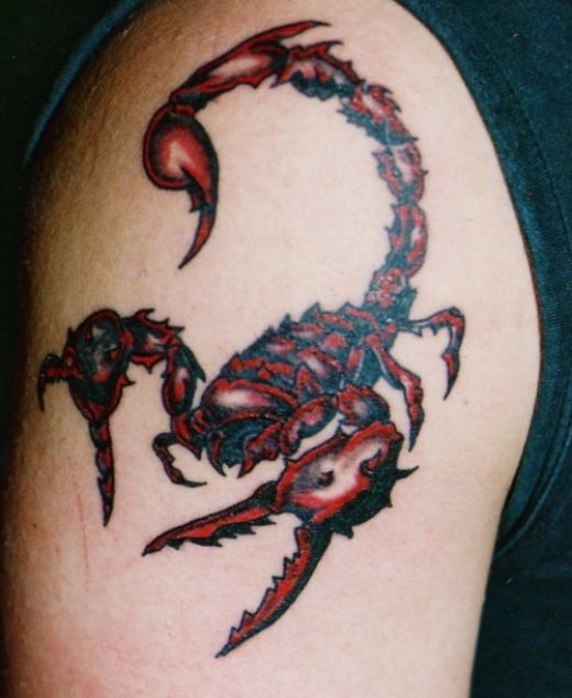 3d scorpion tattoo