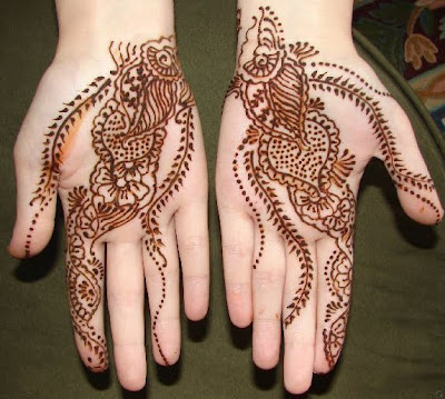 henna tattoo design from indian