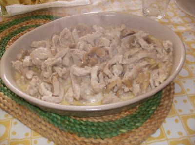tirinhas de peru com cogumelos e natas Tirinhas+de+peru+com+natas+e+cogumelos