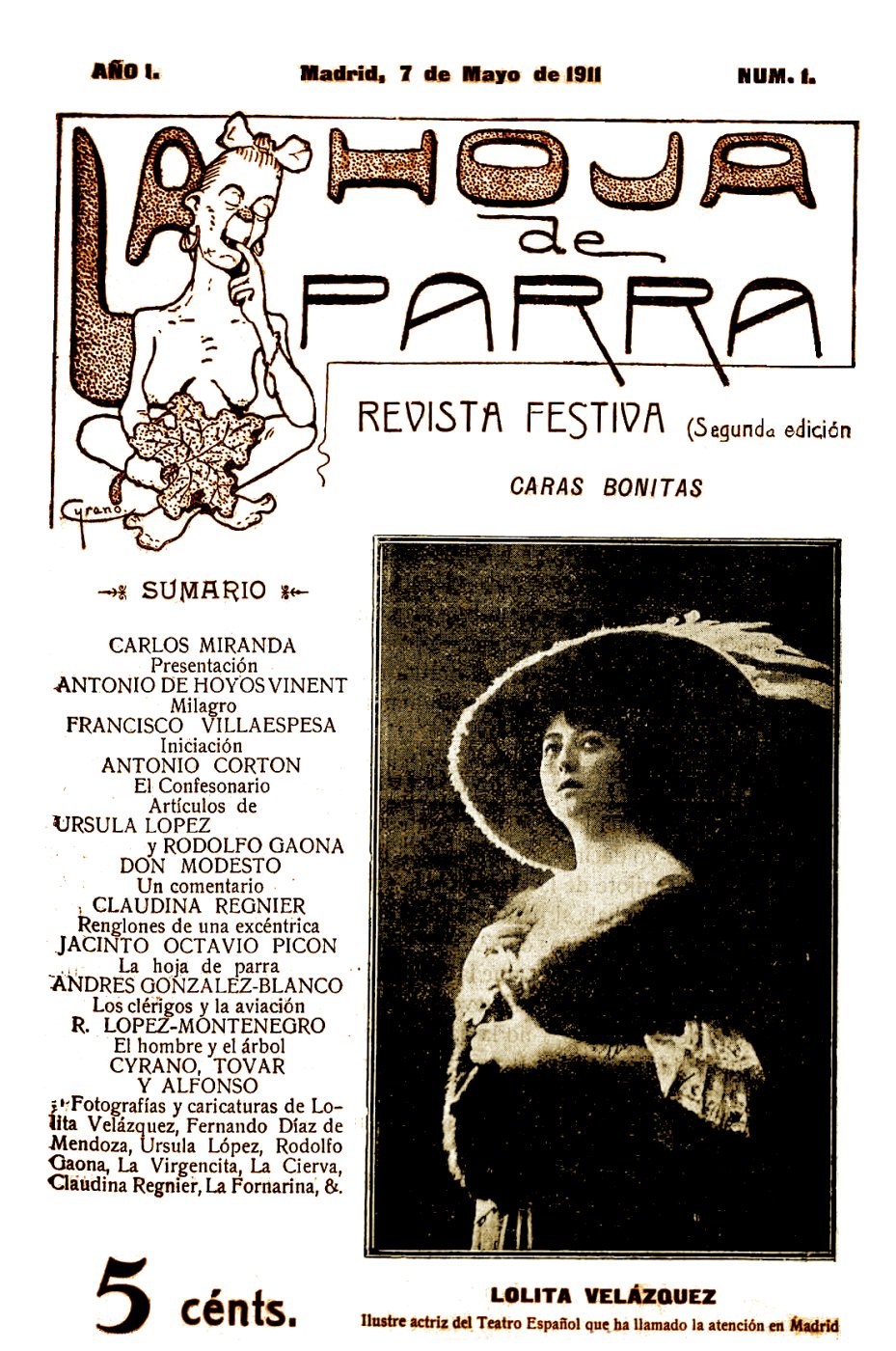 La Prensa Satírica La Hoja de Parra