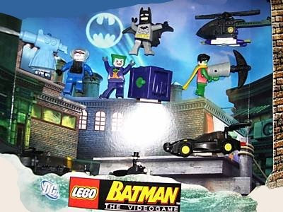 Lot of 2 Batman Lego Toys Batmobile Penguin Submarine 2008 McDonald's Happy  Meal