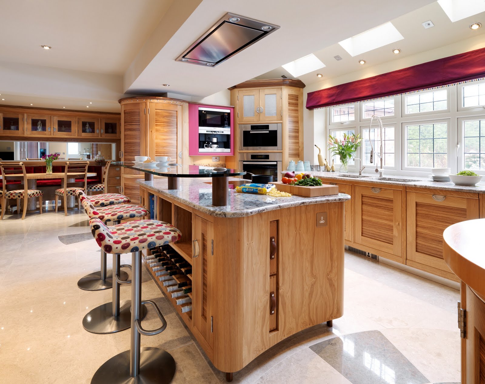 kitchen interior design using wood