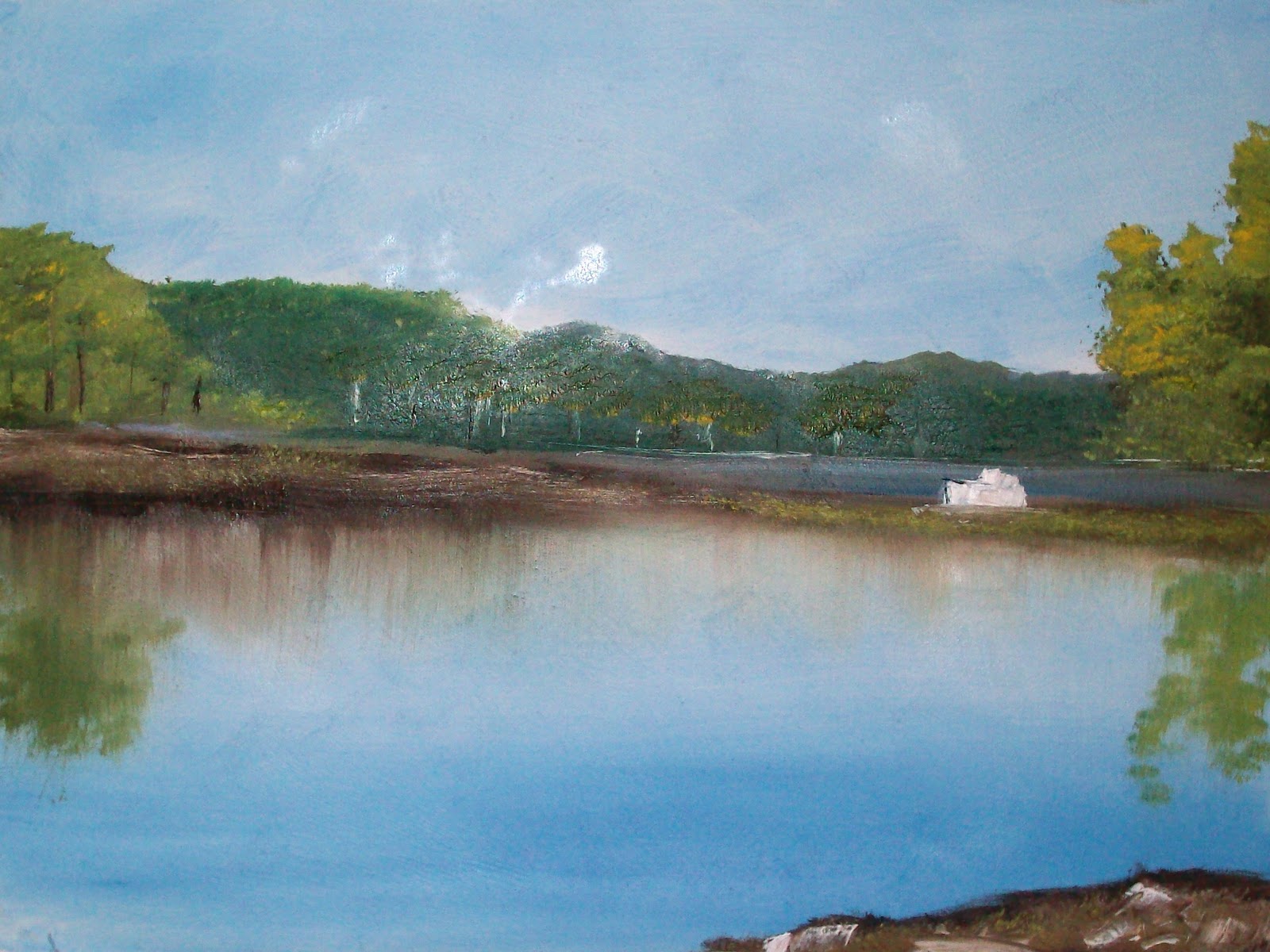 Oil Paintings and fine art. Wet Canvas challenges.