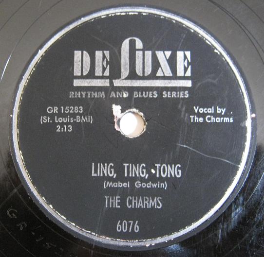 Gary's 45s "Ling, Ting, Tong," The Charms, 1955