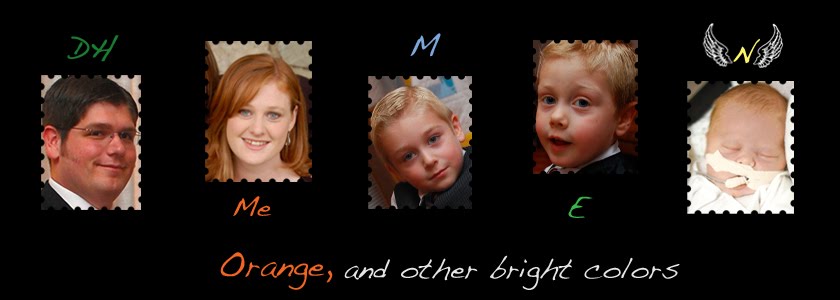 Orange and other bright colors