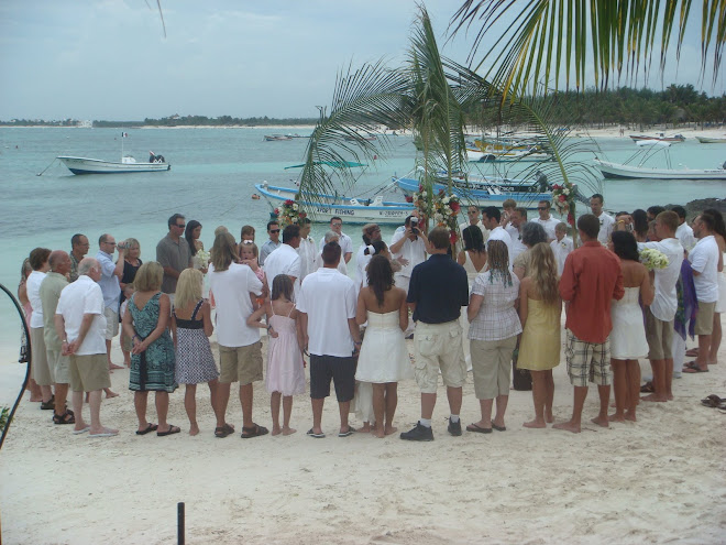 Mariage sur la plage / Mexique