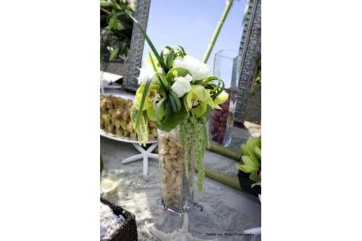 My Lime Green Wedding Centerpieces