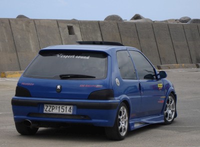 peugeot 205 modified