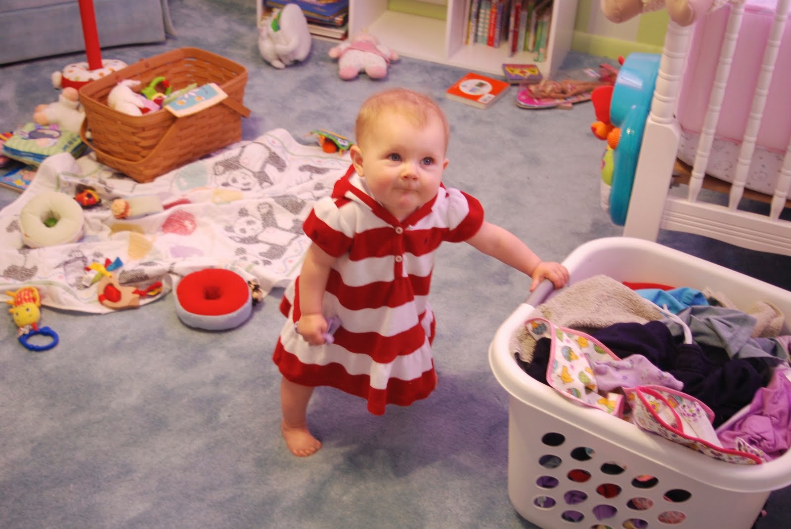 Makin' it Diaper Changing or Diaper Wrestling?