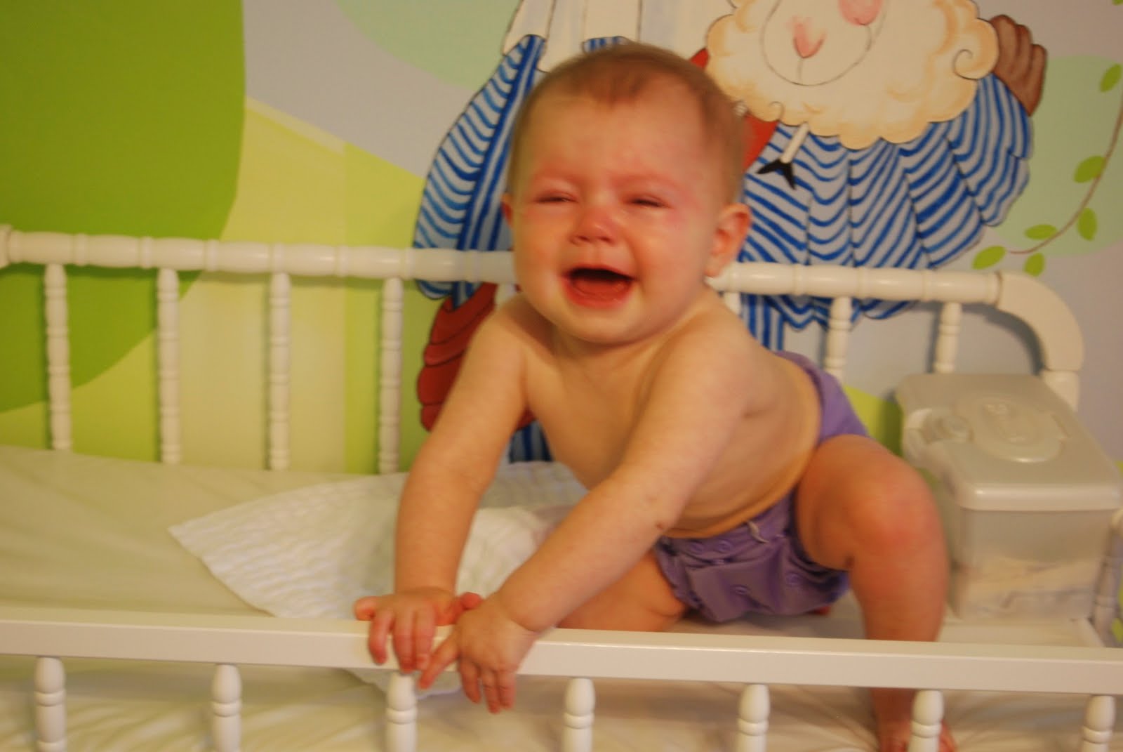 Makin' it Diaper Changing or Diaper Wrestling?