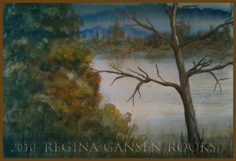 rgr designs blog Liquitex Acrylic Ink Landscape