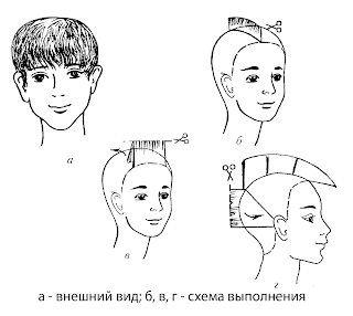 Техника выполнения детских стрижек для мальчика Техника выполнения детских стрижек для мальчика