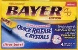 bayer quick release crystals