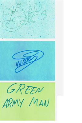 Disney Characters Autographs