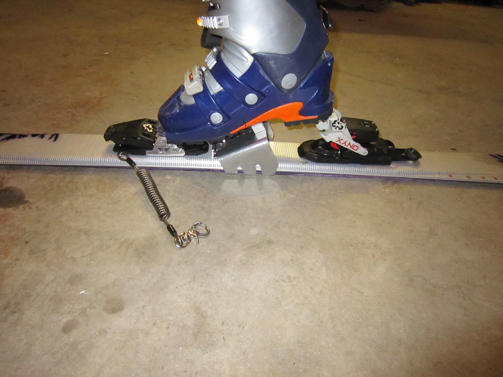 Bill in Tahoe B&D Ski Crampons on G3 Onxys