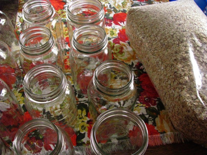 CakeWalk Long Term Storage Canning Rolled Oats.