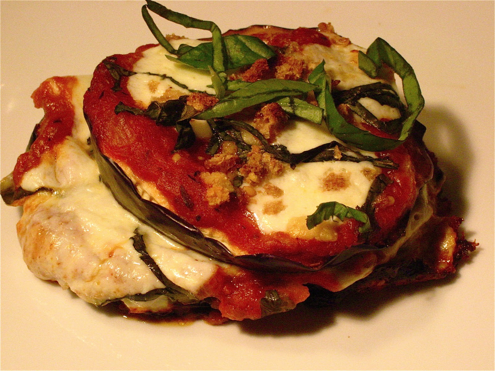 KITCHEN FIDDLER Eggplant Parmigiana Without Fuss