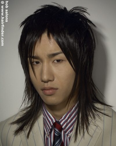 korean male hairstyle. Asian Men Long Trendy