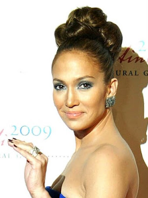 jennifer lopez hair 2009. Jennifer Lopez at the 2009