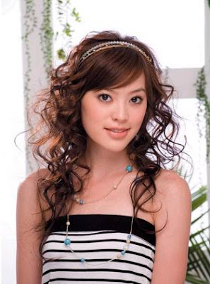 New Cute Cool Asian Summer Hairstyle  2010