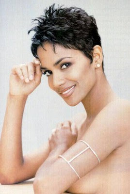 Halle Berry Short Pixie Hairstyles