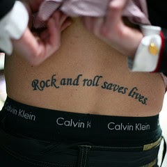 Rock and roll tattoo - musician tattoo 2009Chinese Tattoo, Japanese