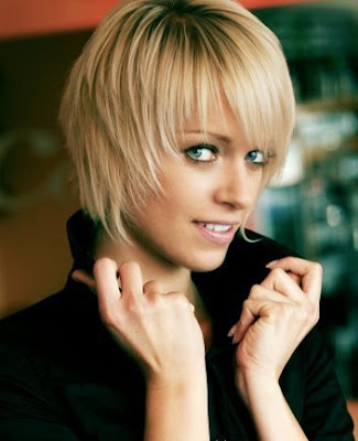short haircuts for women with thick hair. short hair styles for women