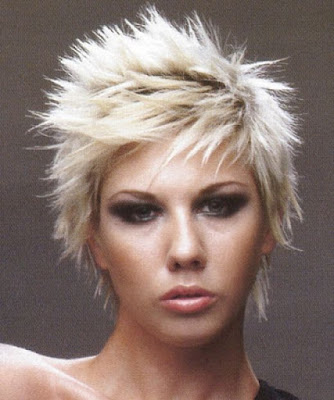 short hair mohawk girl. ultra modern cool short hair style. Cute Short Hairstyles 2010 presents 