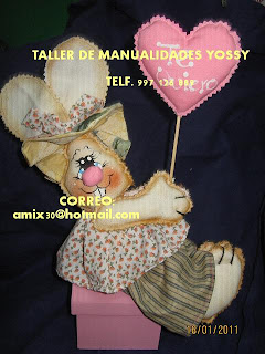 muñecos para san valentin