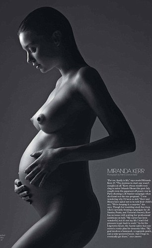 miranda kerr pregnant belly. Secret model Miranda Kerr