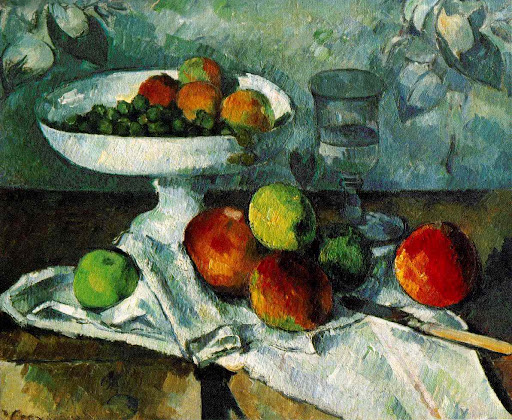 Bodegon. Cézanne.