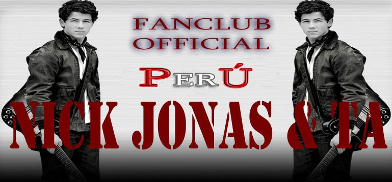 Nick Jonas and The administration Fan Club Official Perù