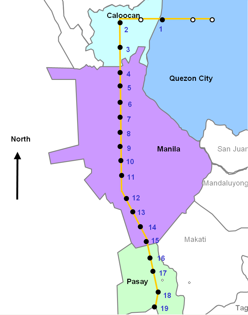 The Light Rail Transit Line 1 (LRT 1) | Directions, Routes, Maps