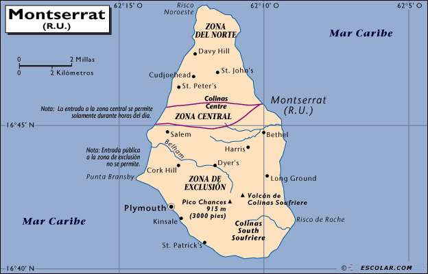 Остров плимут где находится на карте