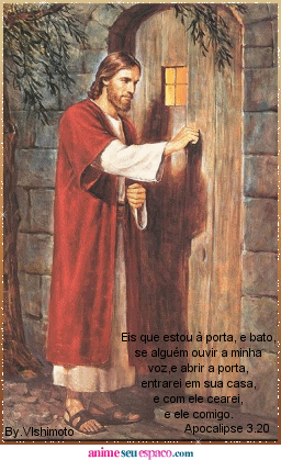 Jesus vem bater a nossa porta