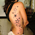 Small Star Tattoo Designs Have Been Prepared Elongated