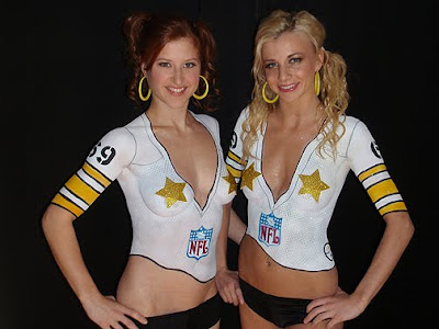Sports Jersey Body Painting