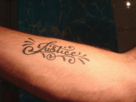 word tattoos