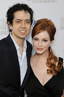 Christina Hendricks In Black Dresses at the ‘500 Days of Summer’ premiere