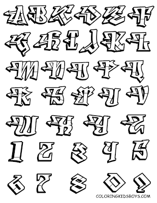 Graffiti alphabet >> alphabet letter a-z block style design ideas Graffiti alphabet >> alphabet letter a-z block style design ideas