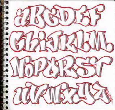 3D Graffiti: 2011 Graffiti Alphabet : Letters A-Z Album Collection