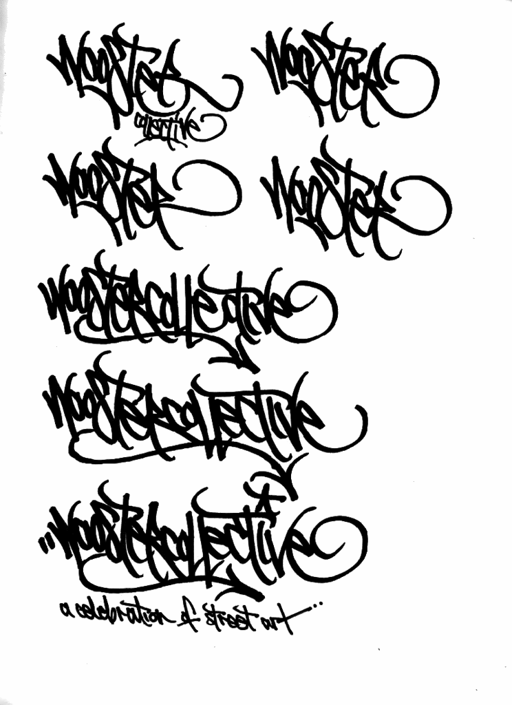 May 4th 2010 Filed under Graffiti Alphabet Graffiti Letters Tribal 