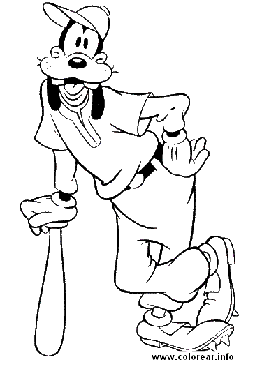 Disney Goofy Coloring Pages