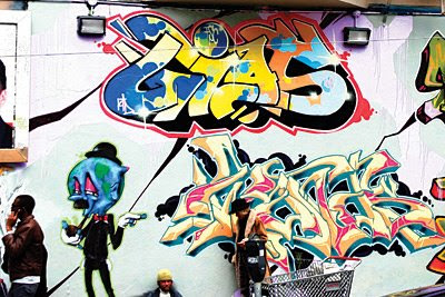arrow graffiti alphabet murals