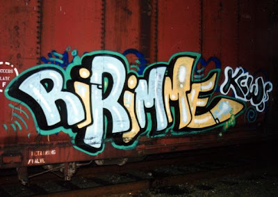 Freight Train Graffiti Letters
