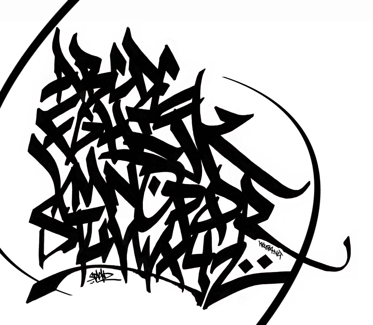 Easy Alphabet Graffiti