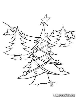 christmas tree coloring pages christmas tree coloring pages