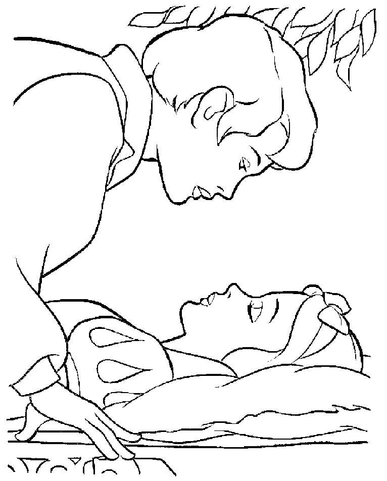 snow white coloring pages to print. Snow White Coloring Pages
